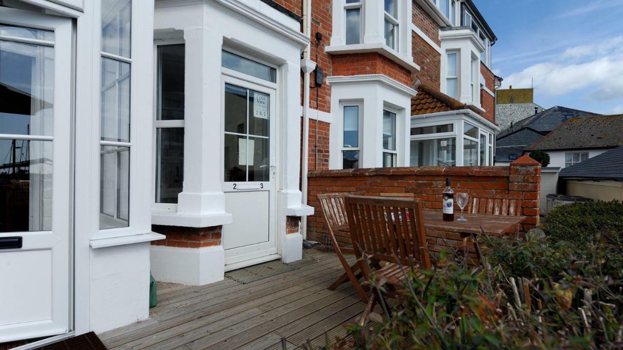 2 Cobb View Apartment Lyme Regis Bagian luar foto